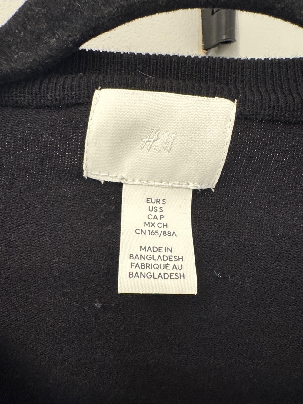 H&M Black Women's Button-Up Cardigan - Picture 2 of 3